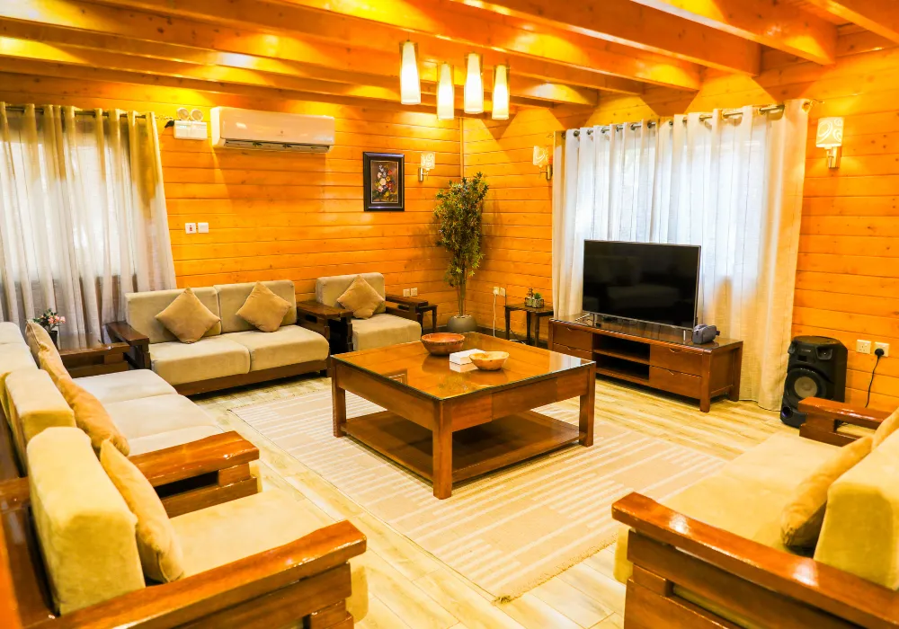 أكواخ العمارية - من الداخل